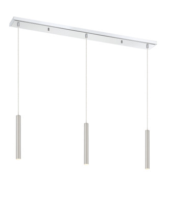 Forest LED Linear Chandelier (917MP12-BN-LED-3LCH)