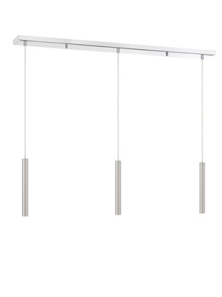 Forest LED Linear Chandelier (917MP12-BN-LED-3LCH)