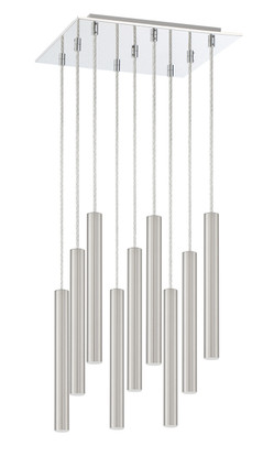 Forest LED Chandelier (917MP12-BN-LED-9SCH)
