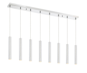 Forest LED Linear Chandelier (917MP12-CH-LED-8LCH)