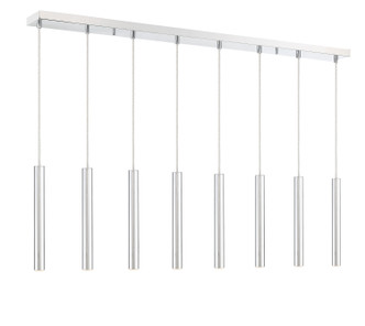 Forest LED Linear Chandelier (917MP12-CH-LED-8LCH)