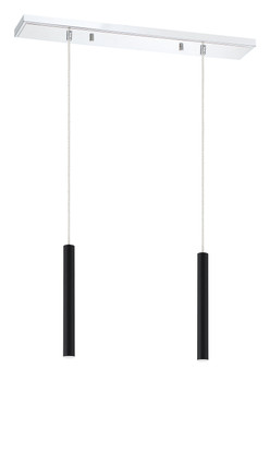 Forest LED Linear Chandelier (917MP12-MB-LED-2LCH)