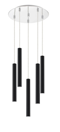 Forest LED Chandelier (917MP12-MB-LED-5RCH)