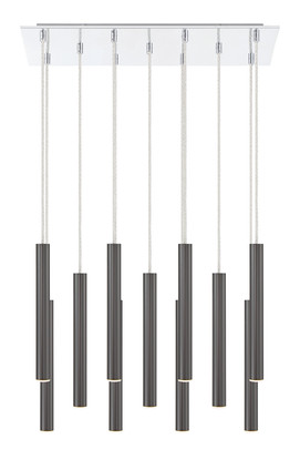 Forest LED Chandelier (917MP12PBL-LED-11LCH)