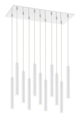 Forest LED Chandelier (917MP12-WH-LED-11LCH)