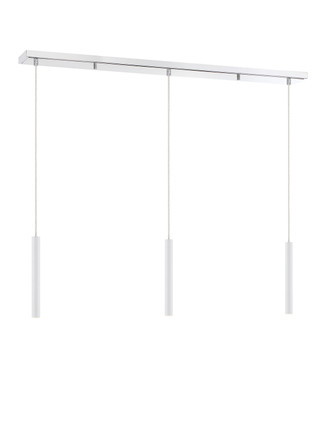 Forest LED Linear Chandelier (917MP12-WH-LED-3LCH)