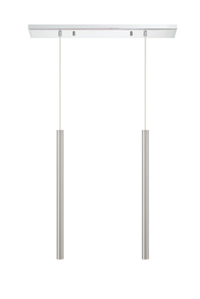 Forest LED Linear Chandelier (917MP24-BN-LED-2LCH)
