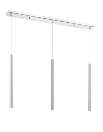 Forest LED Linear Chandelier (917MP24-BN-LED-3LCH)
