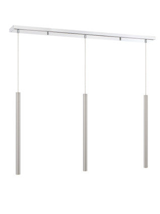 Forest LED Linear Chandelier (917MP24-BN-LED-3LCH)