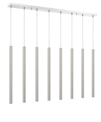 Forest LED Linear Chandelier (917MP24-BN-LED-8LCH)