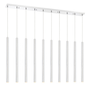Forest LED Linear Chandelier (917MP24-CH-LED-10LCH)
