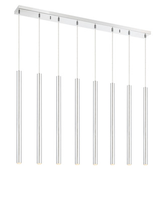 Forest LED Linear Chandelier (917MP24-CH-LED-8LCH)