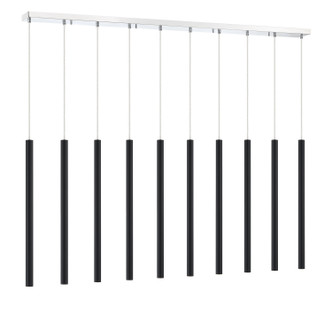 Forest LED Linear Chandelier (917MP24-MB-LED-10LCH)