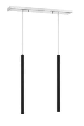 Forest LED Linear Chandelier (917MP24-MB-LED-2LCH)