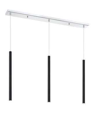 Forest LED Linear Chandelier (917MP24-MB-LED-3LCH)