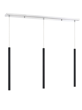 Forest LED Linear Chandelier (917MP24-MB-LED-3LCH)