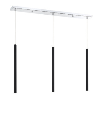 Forest LED Linear Chandelier (917MP24-MB-LED-3LCH)