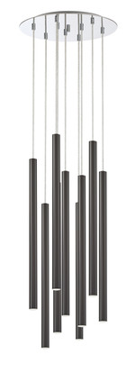 Forest LED Chandelier (917MP24-PBL-LED-9RCH)