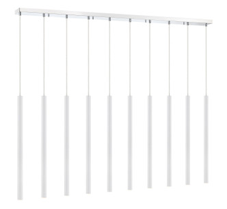 Forest LED Linear Chandelier (917MP24-WH-LED-10LCH)
