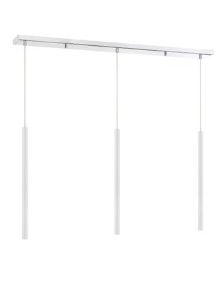 Forest LED Linear Chandelier (917MP24-WH-LED-3LCH)
