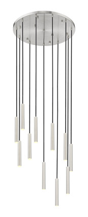 Z-Lite - 919MP12-11R-BN-LED - LED Chandelier - Forest - Brushed Nickel