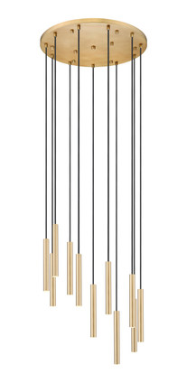 Forest LED Chandelier (919MP12-11R-MGLD-LED)