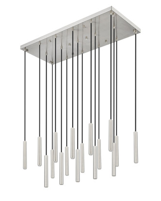Forest LED Linear Chandelier (919MP12-17L-BN-LED)
