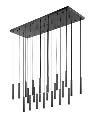 Forest LED Linear Chandelier (919MP12-23L-MB-LED)