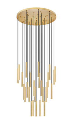 Forest LED Chandelier (919MP12-27R-MGLD-LED)