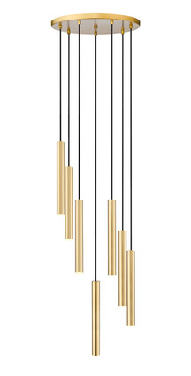 Forest LED Chandelier (919MP12-7R-MGLD-LED)
