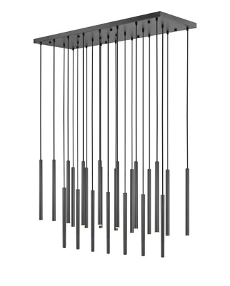 Forest LED Linear Chandelier (919MP24-23L-MB-LED)