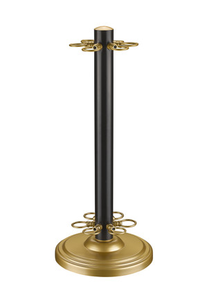 Z-Lite - CSBRZ+SG - Light Cue Stand - Players - Bronze + Satin Gold