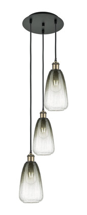 Innovations - 113B-3P-BAB-G480-6SL - Three Light Pendant - Ballston - Black Antique Brass