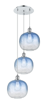 Innovations - 113B-3P-PC-G481-10SB - Three Light Pendant - Ballston - Polished Chrome