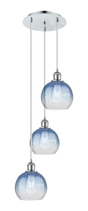 Innovations - 113B-3P-PC-G483-8SB - Three Light Pendant - Ballston - Polished Chrome