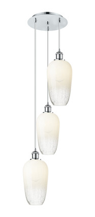 Innovations - 113B-3P-PC-G484-7OP - Three Light Pendant - Ballston - Polished Chrome