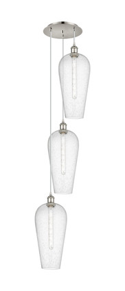 Innovations - 113B-3P-PN-G456-8SDY - Three Light Pendant - Ballston - Polished Nickel