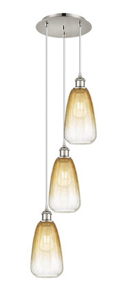 Innovations - 113B-3P-PN-G480-6AM - Three Light Pendant - Ballston - Polished Nickel