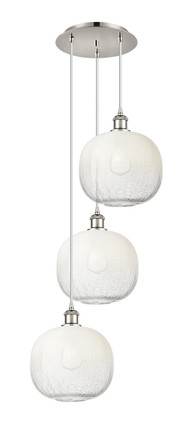 Innovations - 113B-3P-PN-G481-10OP - Three Light Pendant - Ballston - Polished Nickel
