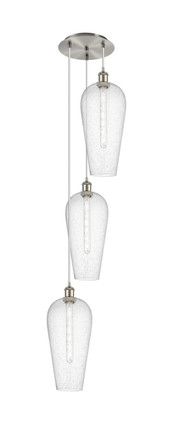 Innovations - 113B-3P-SN-G456-8SDY - Three Light Pendant - Ballston - Brushed Satin Nickel