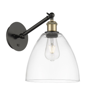 Innovations - 317-1W-BAB-GBD-92 - One Light Wall Sconce - Ballston - Black Antique Brass