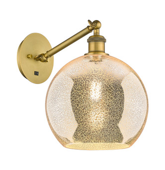 Innovations - 317-1W-BB-G128-10 - One Light Wall Sconce - Ballston - Brushed Brass