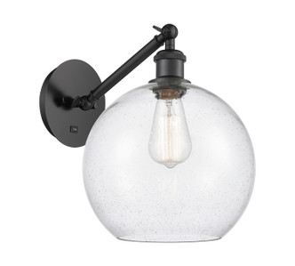 Innovations - 317-1W-BK-G124-10 - One Light Wall Sconce - Ballston - Matte Black