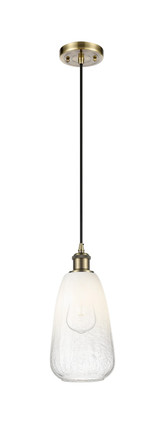 Innovations - 516-1P-AB-G480-6OP - One Light Mini Pendant - Ballston - Antique Brass