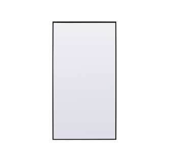 Elegant Lighting - MR4FL3672BK - Mirror - Eternity - Black