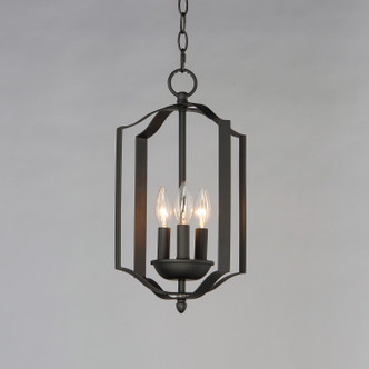 Provident Three Light Chandelier (10035BK)