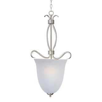Maxim - 10131FTSN - Four Light Entry Foyer Pendant - Basix - Satin Nickel