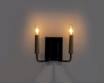 Sullivan Two Light Wall Sconce (10252BKGLD)