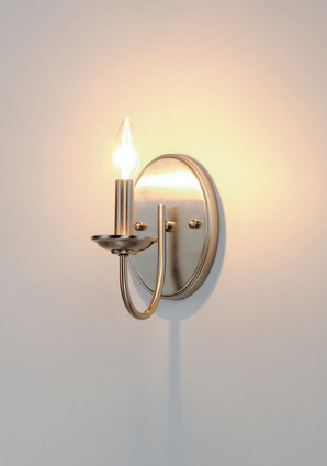 Logan One Light Wall Sconce (10351SN)