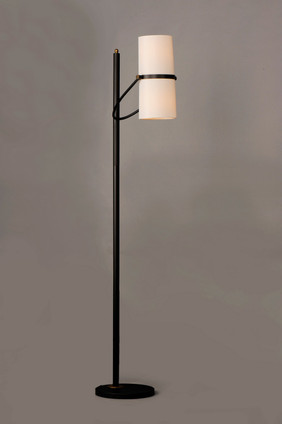 Oscar Two Light Floor Lamp (11104OFBZAB)